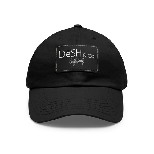 Desh Dad Hat with Leather Patch